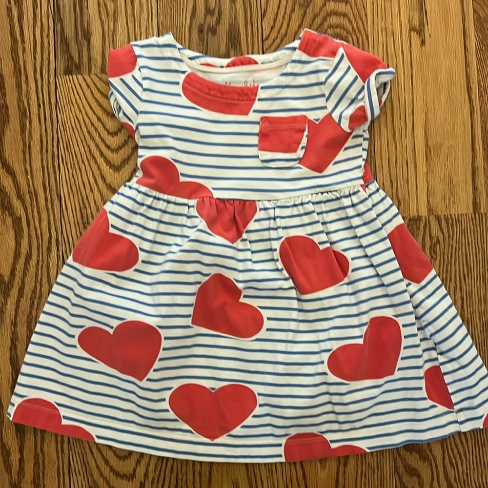 Mini Biden heart dress